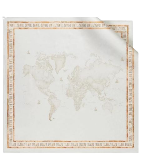 Alviero Martini Foulard Geo Classic 90x90  cm   K F097 1721 Col. 0905 Ivory